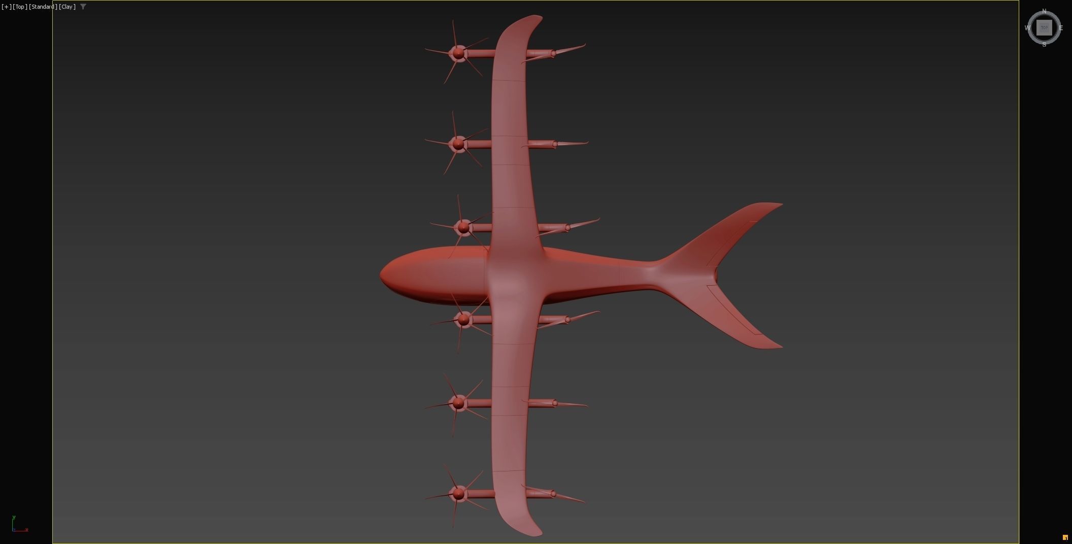 eVTOL Aircraft  3D model_15