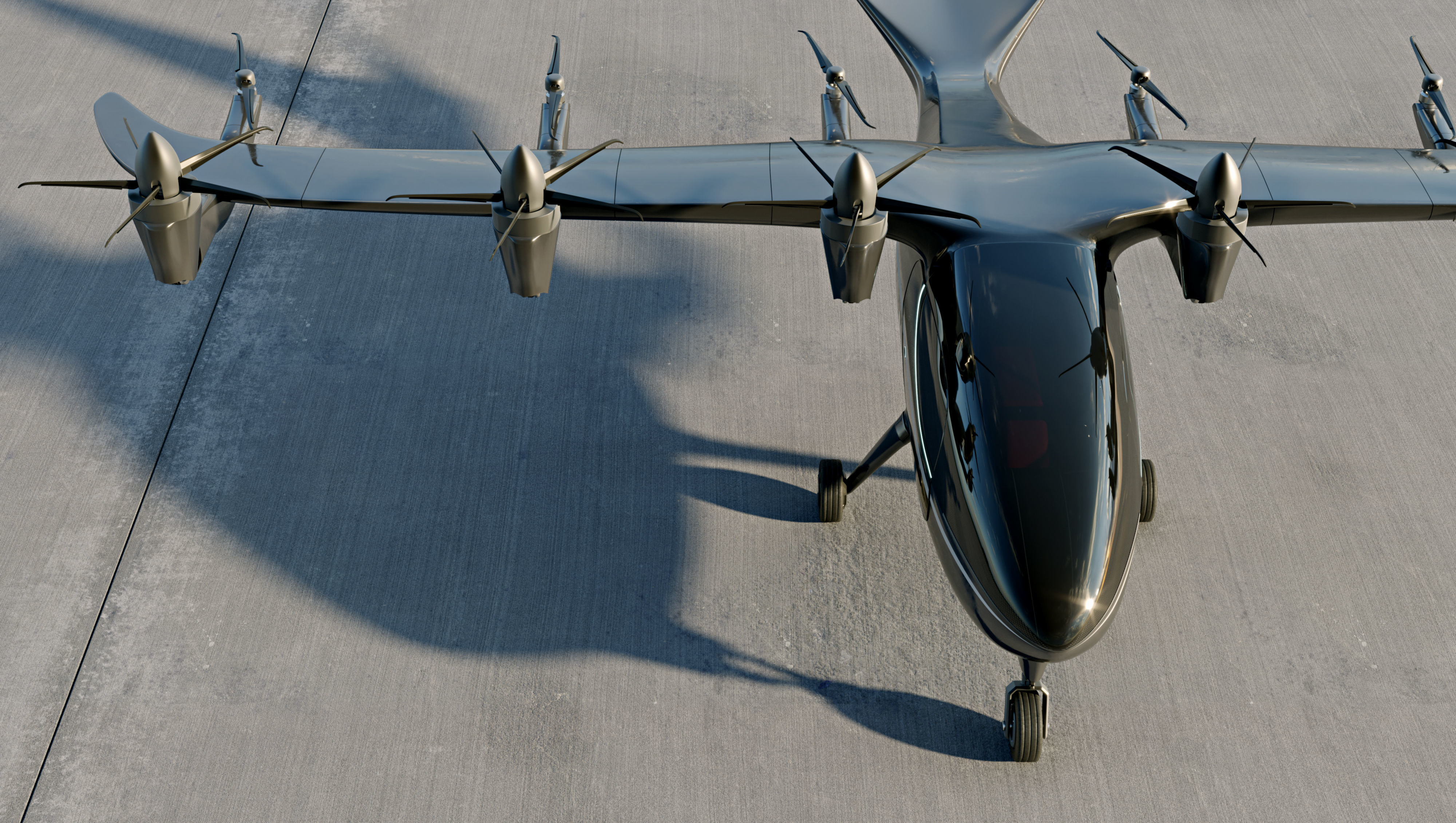 eVTOL Aircraft  3D model_3