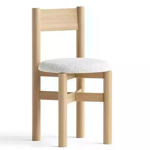 Teddy Dining Chair - Warm Oak