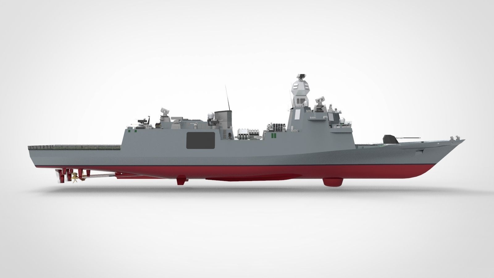 Frigate FFG X 3D model_7