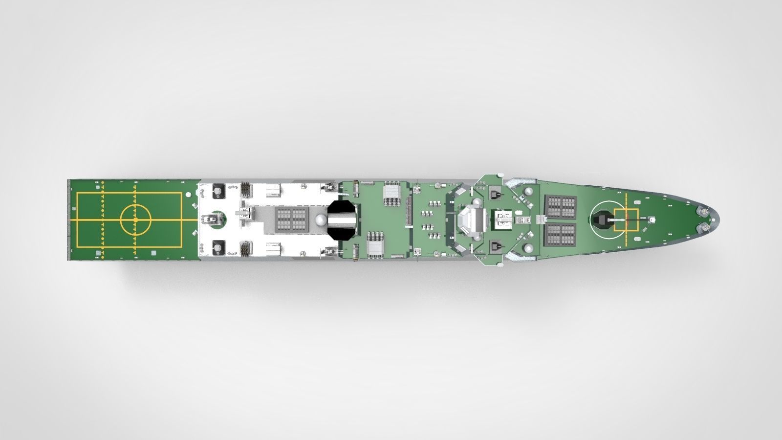 Frigate FFG X 3D model_5