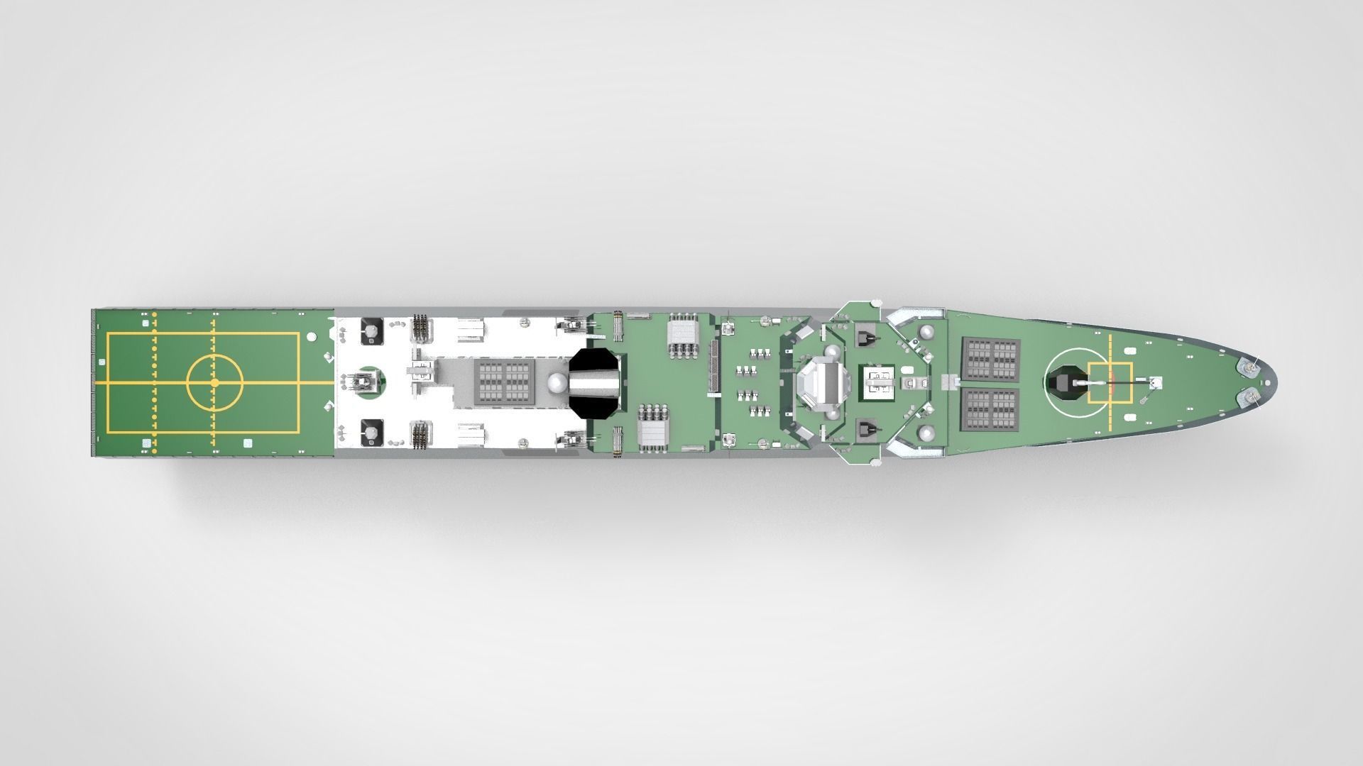Frigate FFG X 3D model_2