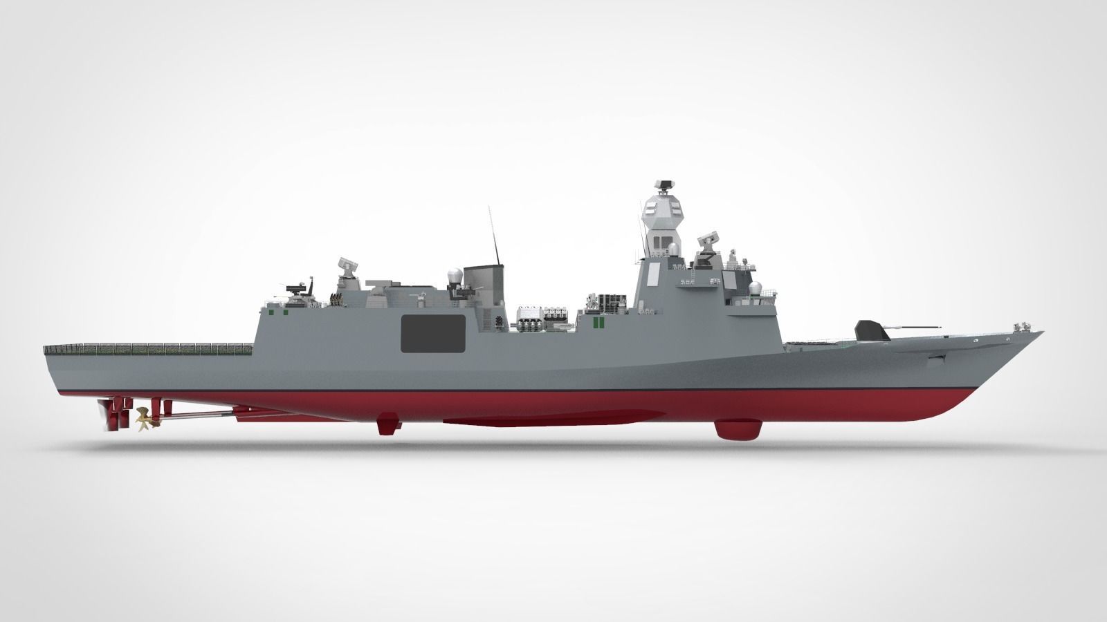 Frigate FFG X 3D model_9