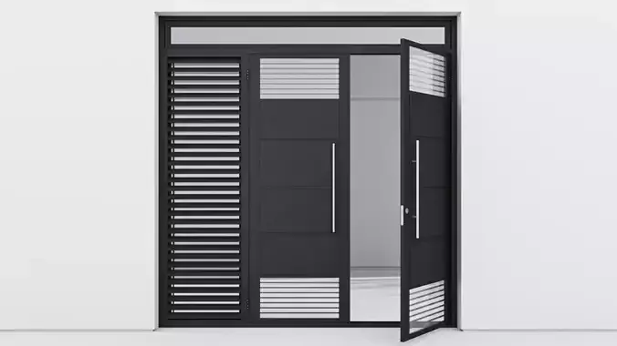 Aluminium door 64