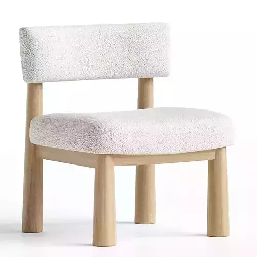 Teddy Accent Chair - Tapered Legs