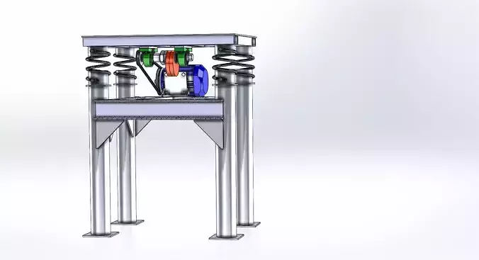 vibrating table 3D print model