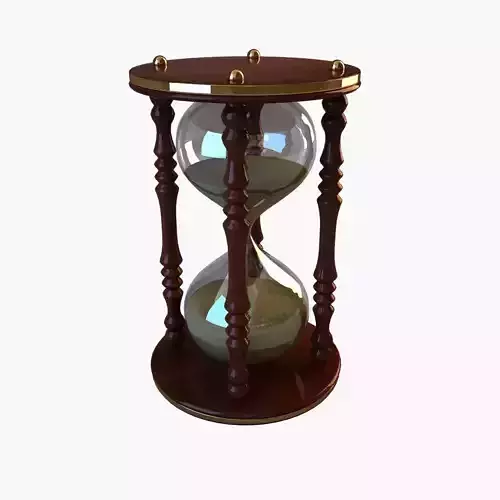 Hourglass wooden