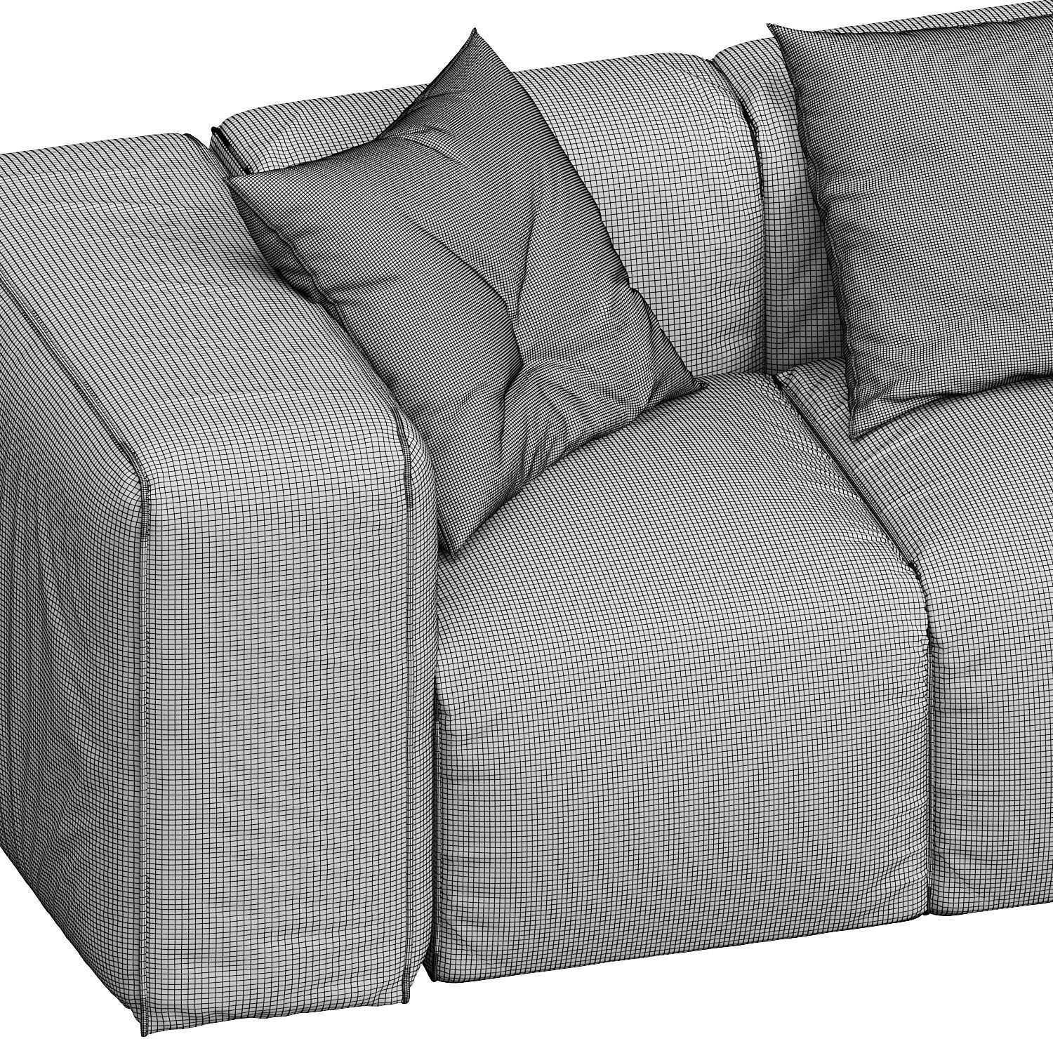 Astoria  Sofa 7390D 3D model_2