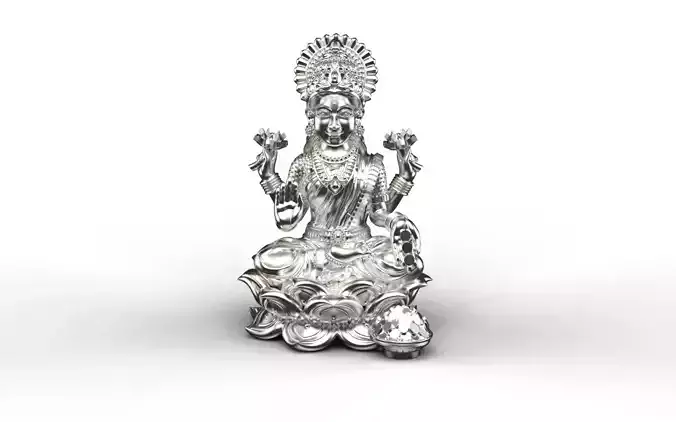 God Laxmi JI Sculpture 3D print model