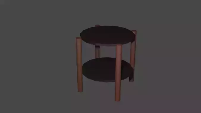 Side table Low Poly