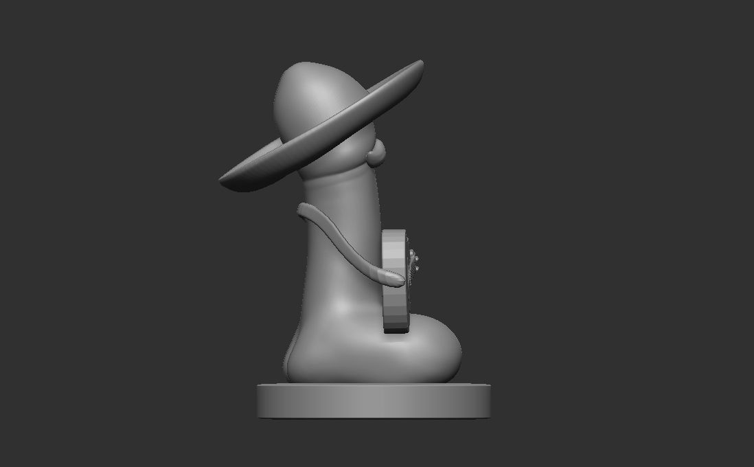 El DickO - Sombrero Dick - FunnyDicks 3D print model_29