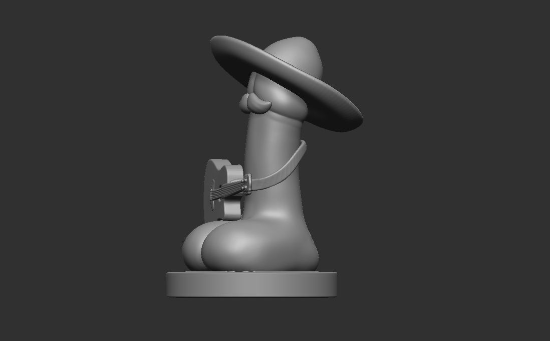El DickO - Sombrero Dick - FunnyDicks 3D print model_8