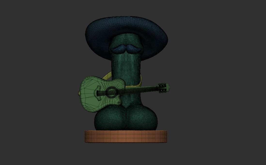 El DickO - Sombrero Dick - FunnyDicks 3D print model_12