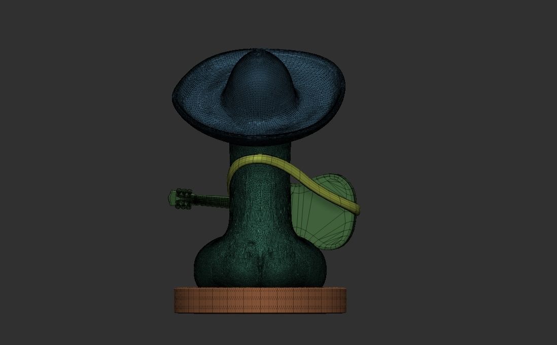 El DickO - Sombrero Dick - FunnyDicks 3D print model_22