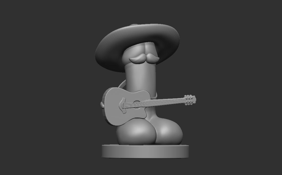 El DickO - Sombrero Dick - FunnyDicks 3D print model_15