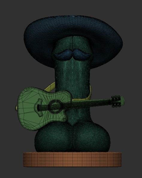 El DickO - Sombrero Dick - FunnyDicks 3D print model_34