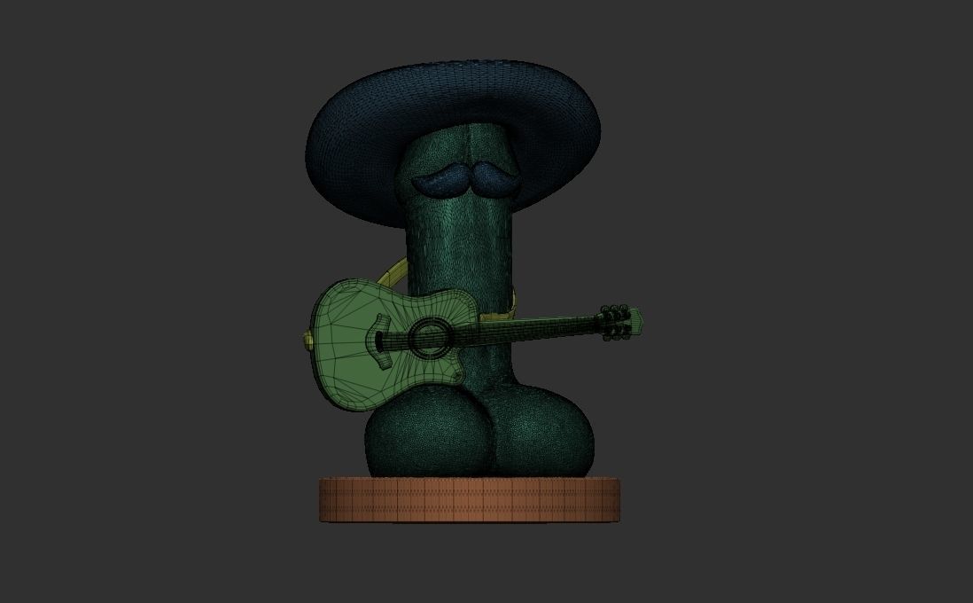 El DickO - Sombrero Dick - FunnyDicks 3D print model_13