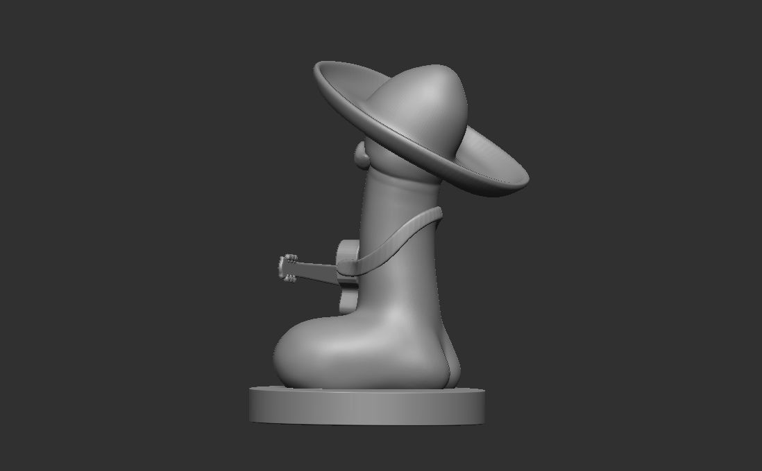 El DickO - Sombrero Dick - FunnyDicks 3D print model_6