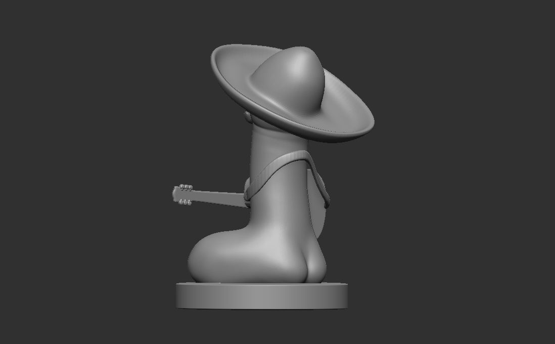 El DickO - Sombrero Dick - FunnyDicks 3D print model_5