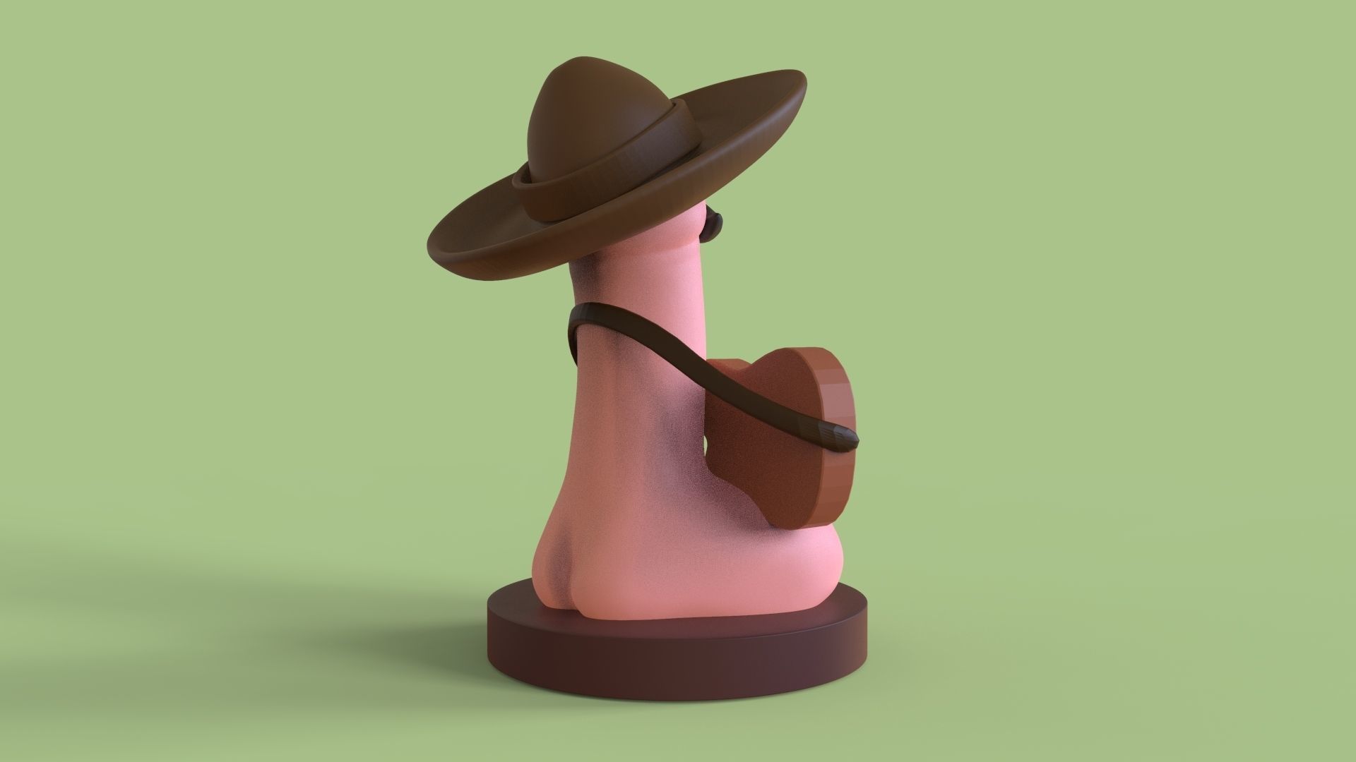 El DickO - Sombrero Dick - FunnyDicks 3D print model_3