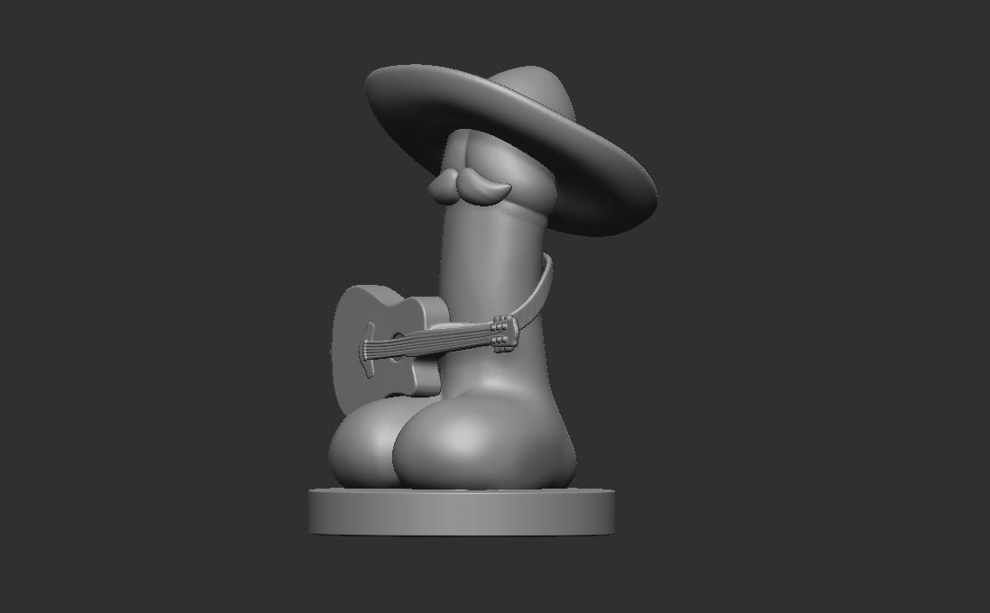 El DickO - Sombrero Dick - FunnyDicks 3D print model_9