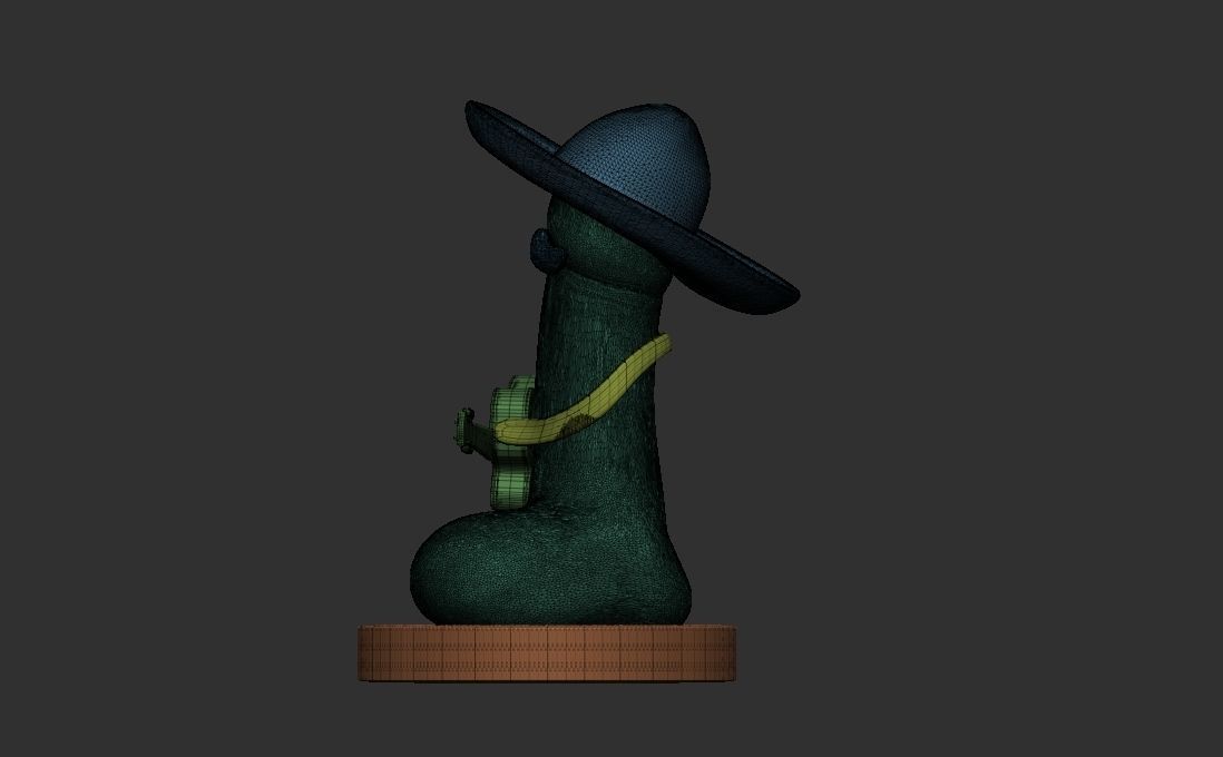 El DickO - Sombrero Dick - FunnyDicks 3D print model_25