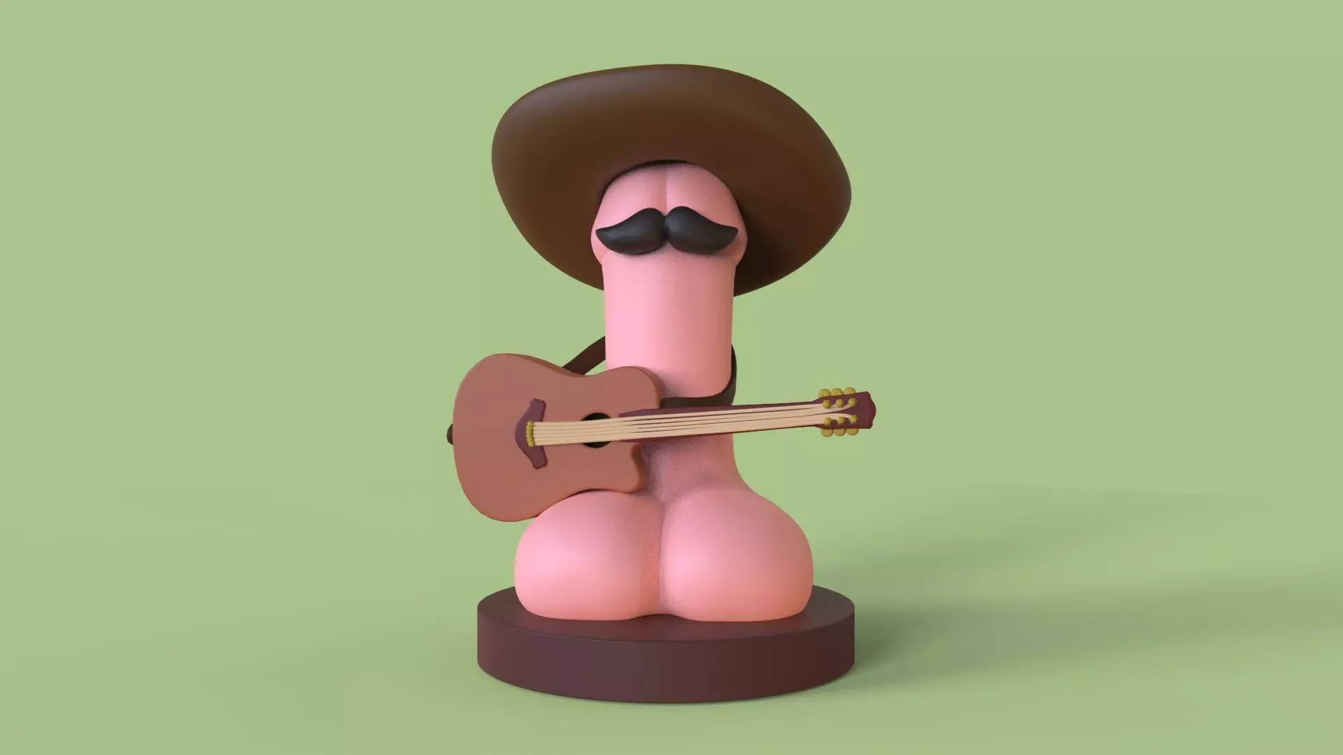 El DickO - Sombrero Dick - FunnyDicks 3D print model_0