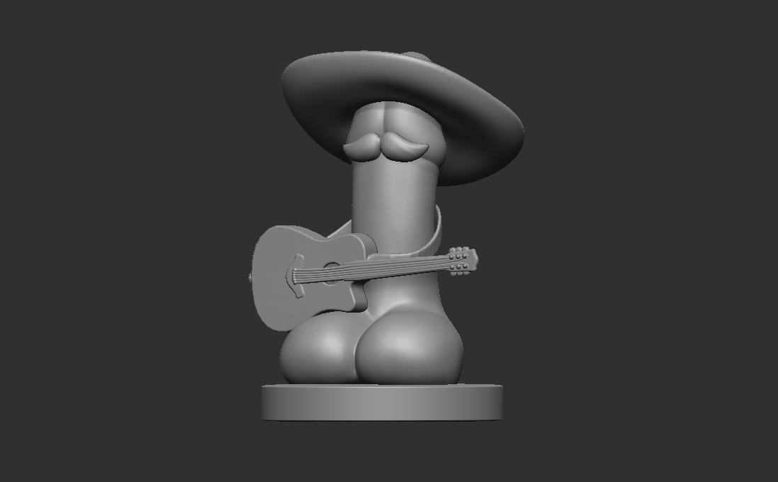El DickO - Sombrero Dick - FunnyDicks 3D print model_10