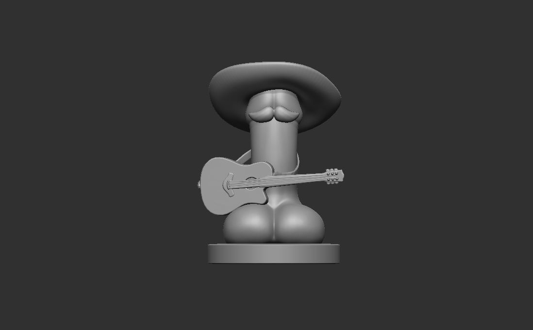 El DickO - Sombrero Dick - FunnyDicks 3D print model_4