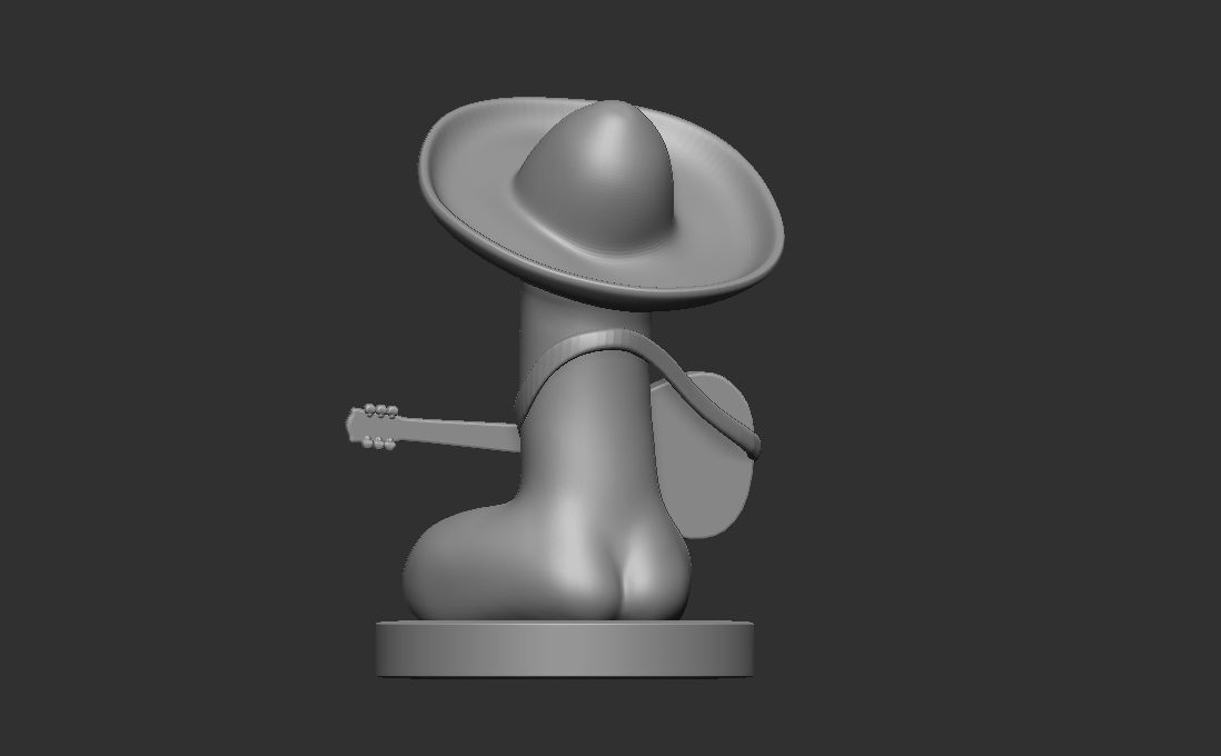 El DickO - Sombrero Dick - FunnyDicks 3D print model_33