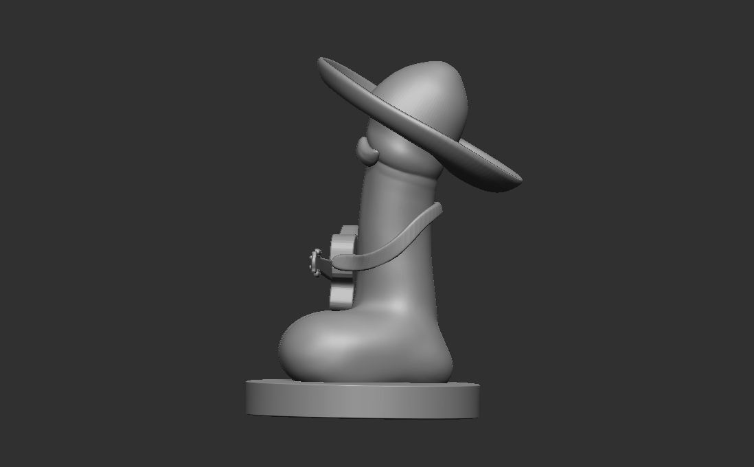 El DickO - Sombrero Dick - FunnyDicks 3D print model_7