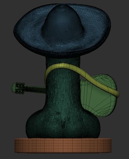 El DickO - Sombrero Dick - FunnyDicks 3D print model_35