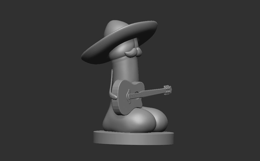 El DickO - Sombrero Dick - FunnyDicks 3D print model_26