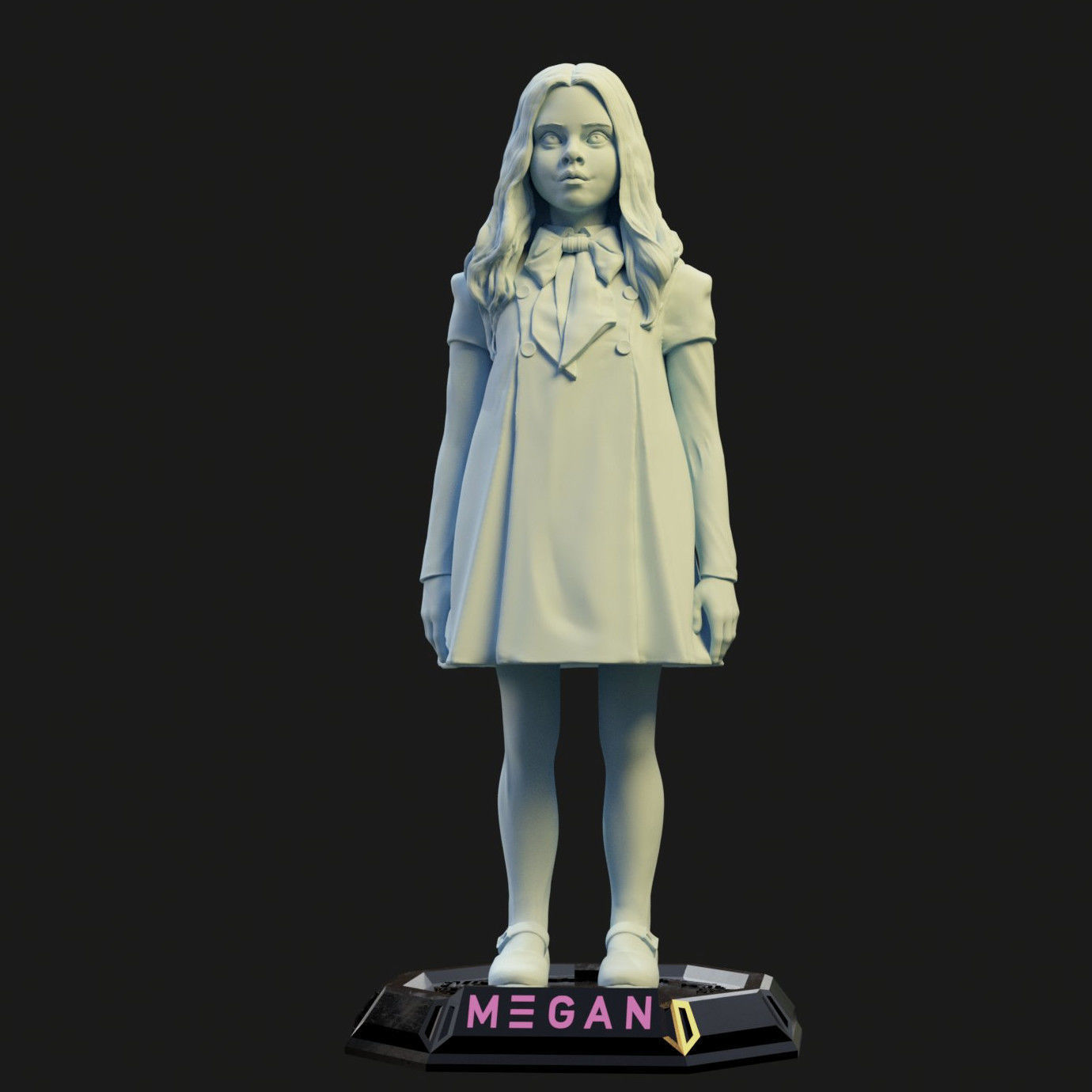  MEGAN M3GAN 3D print model_1