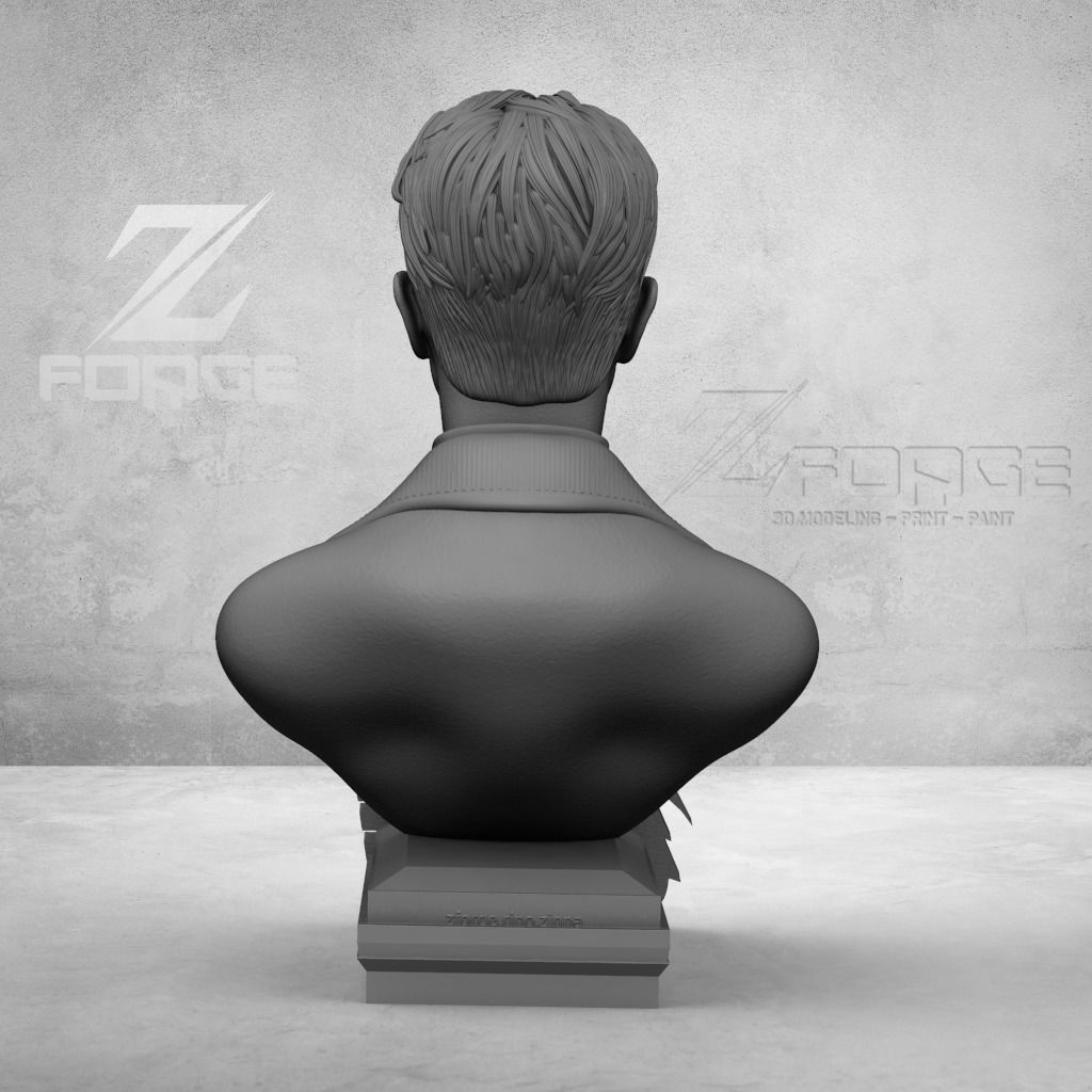 David Bowie Bust 3D Printable -Tested- 3D print model_5