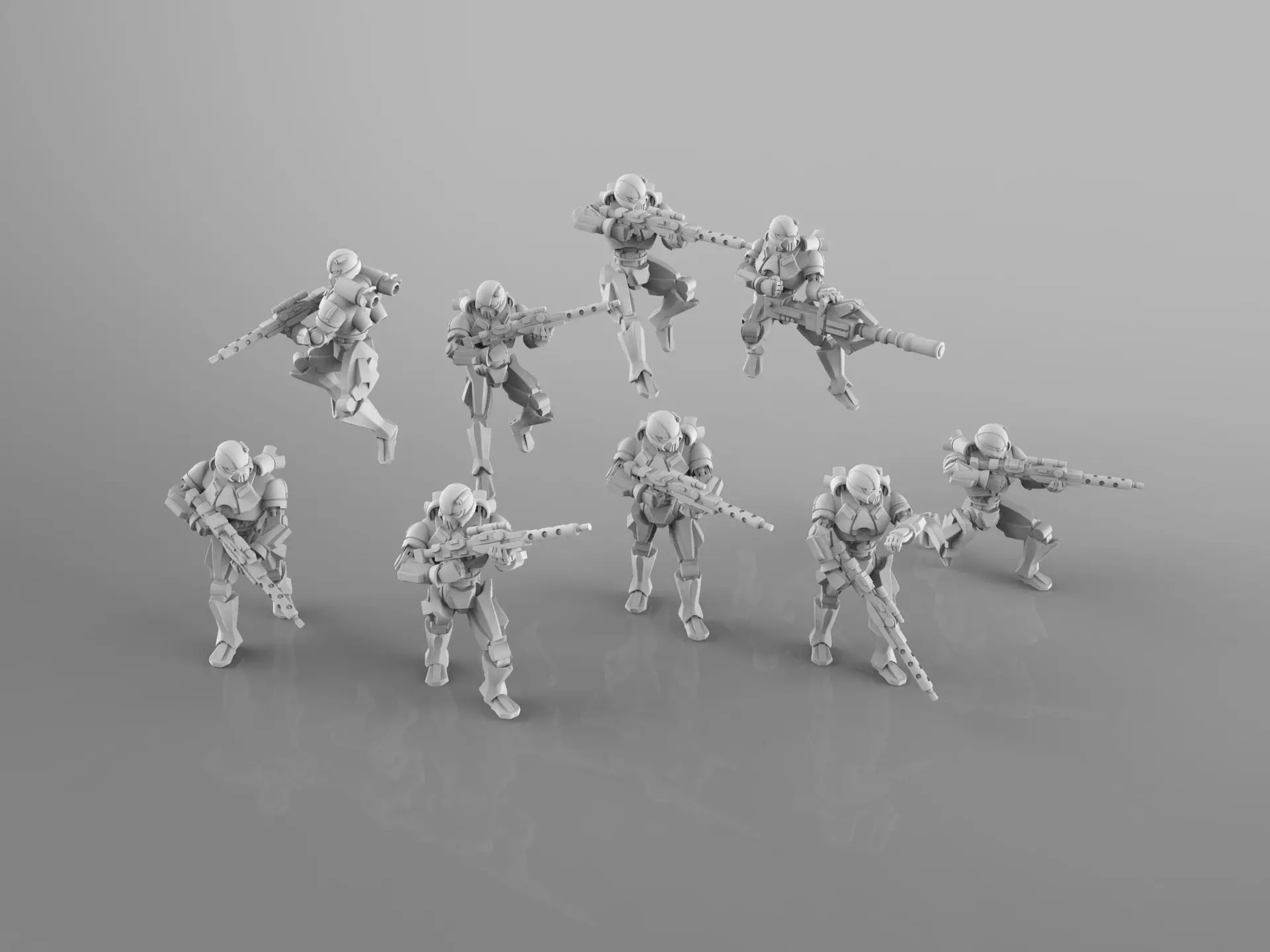 Eternal Skytroopers 3D print model