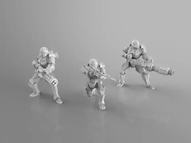Eternal Skytrooper Weapons Team