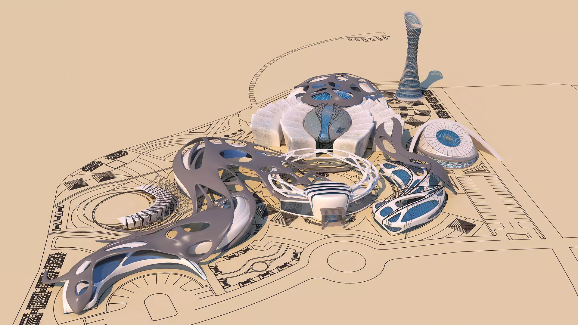 0064 -  Marine Research Center - 2021 - 04 - 2D Plans - 3D Files 3D model_0