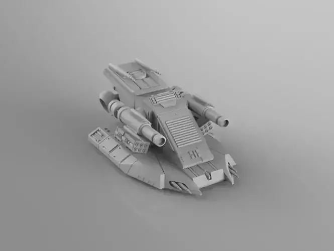 Avalanche Tank 3D print model