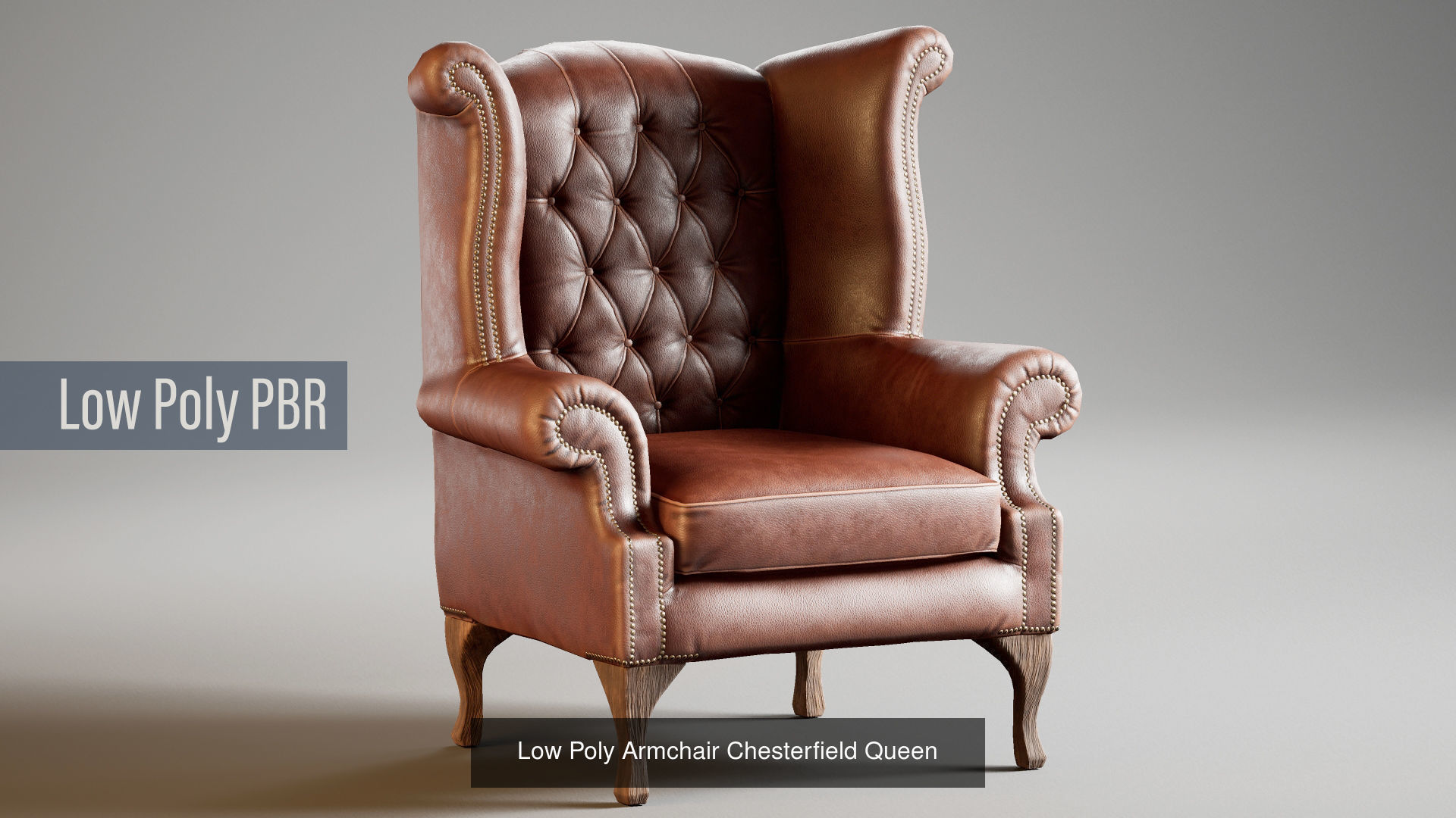 Low POLY Armchair Collections _4
