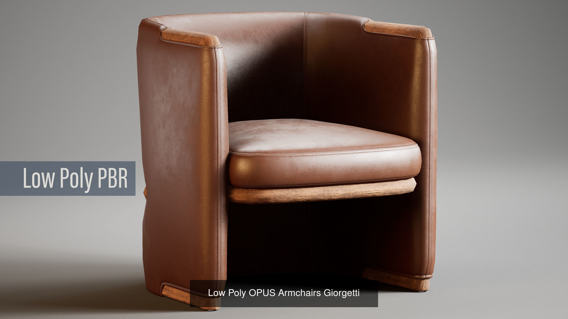 Low POLY Armchair Collections _9