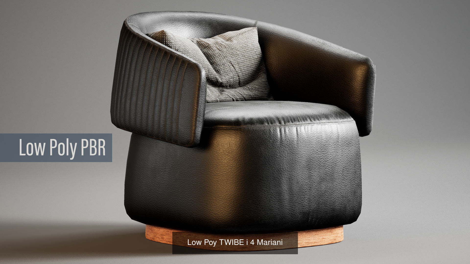 Low POLY Armchair Collections _2