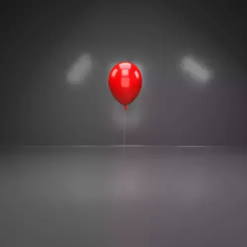 balloon on stick