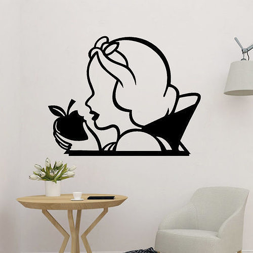 Snow White Disney Wall Sculpture 2D 3D print model