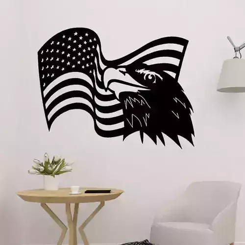 Eagle Symbol of the USA Wall Art