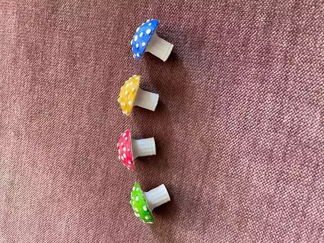 Mushroom Schrader Valve Cap