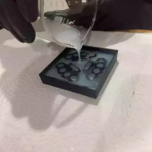 Brass Knuckles Ice Cube Mould 3D print model