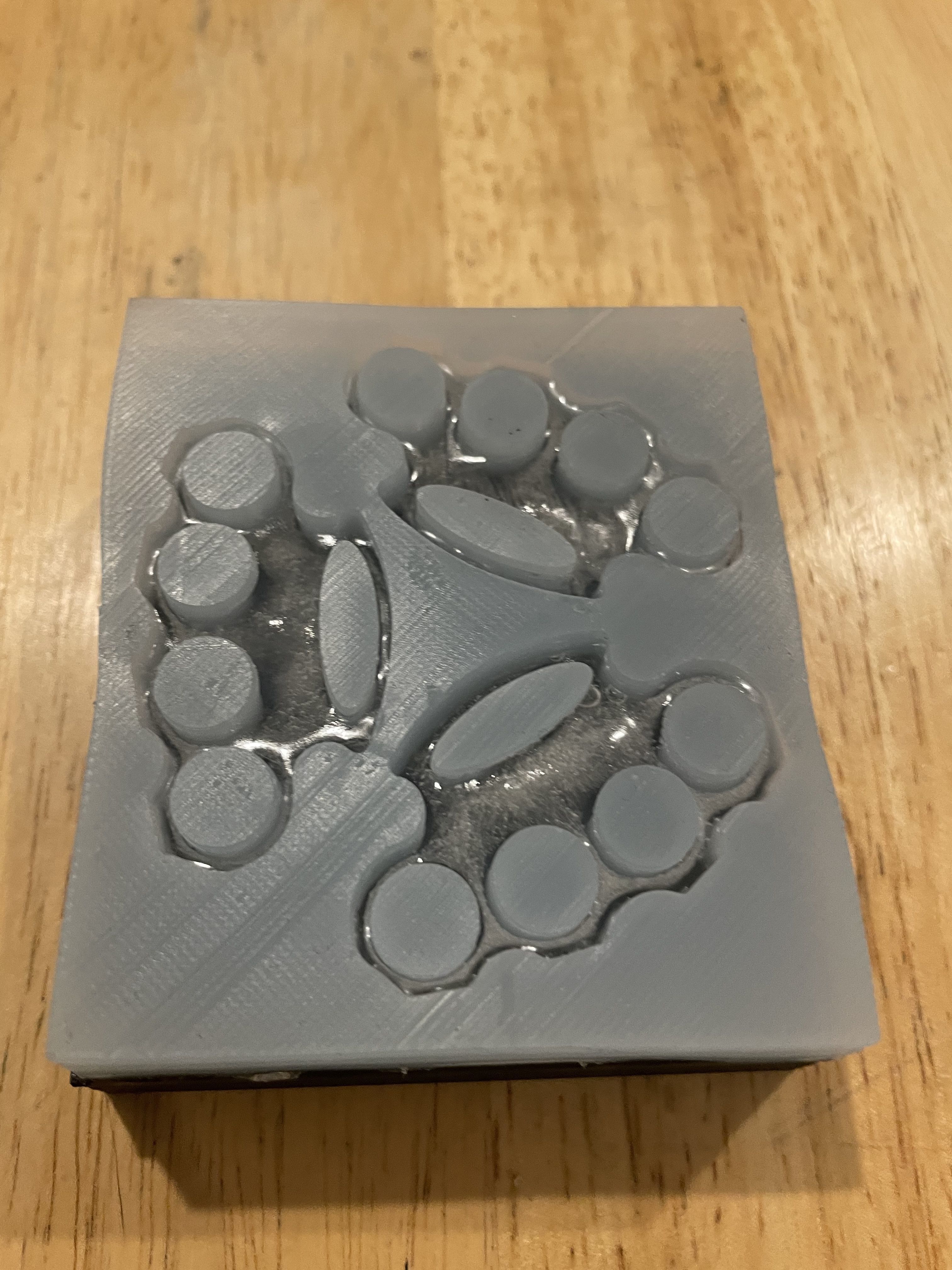 Brass Knuckles Ice Cube Mould 3D print model_6