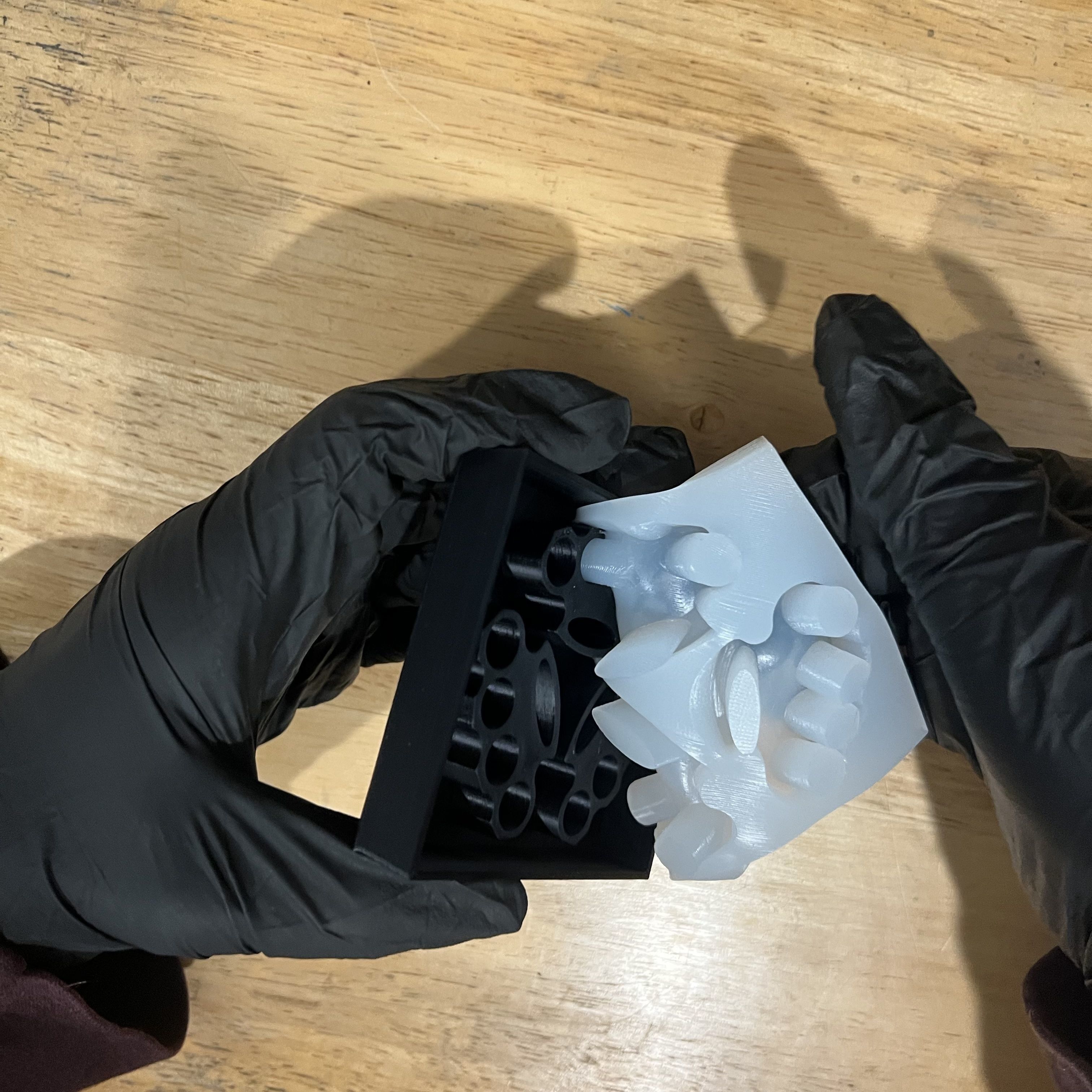 Brass Knuckles Ice Cube Mould 3D print model_4