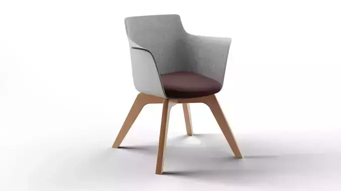 Felt armchair